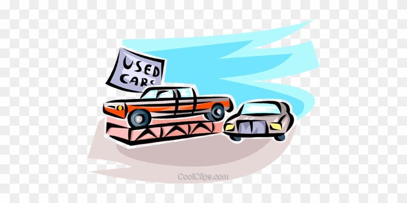 Auto Sales Royalty Free Vector Clip Art Illustration - Pickup Truck #824466