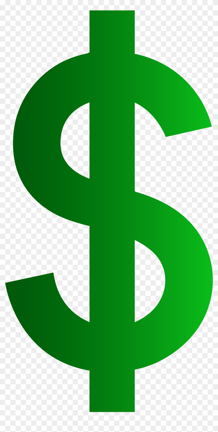 Dollar Money Clipart - Dollar Sign No Background #824481