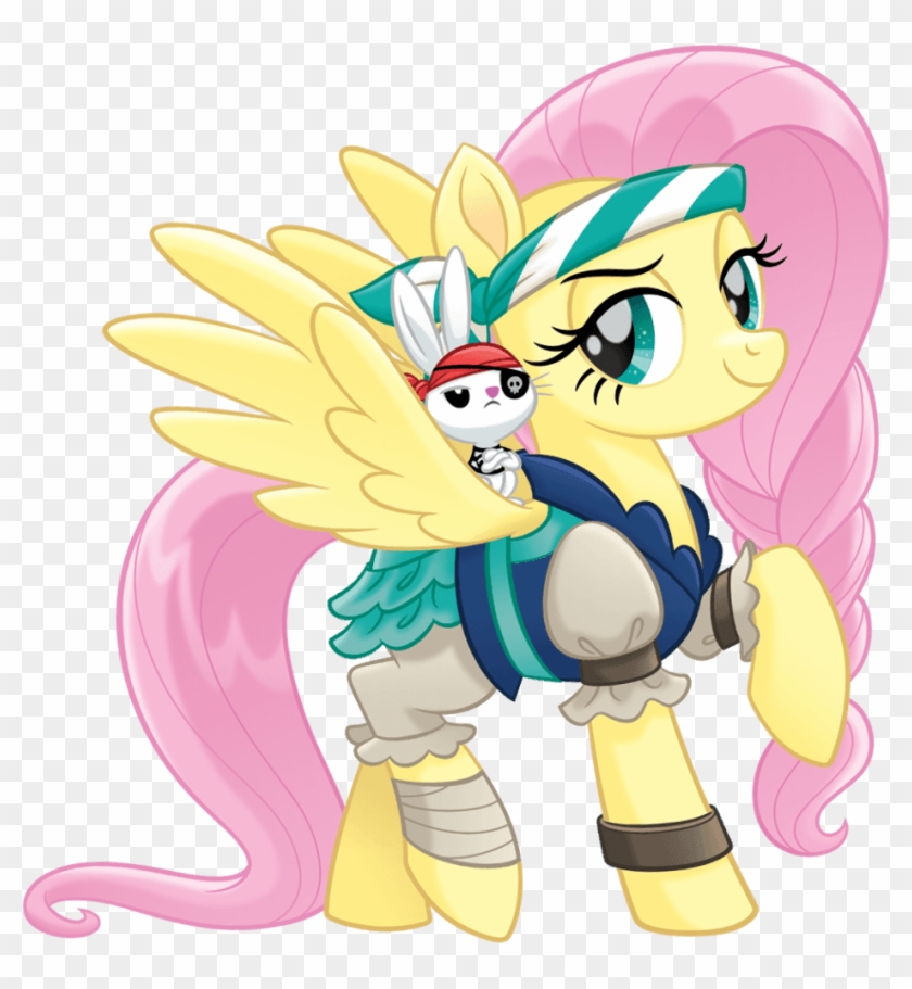 Mlp Movie Vector Pirate Fluttershy - My Little Pony Movie Pirates #824581