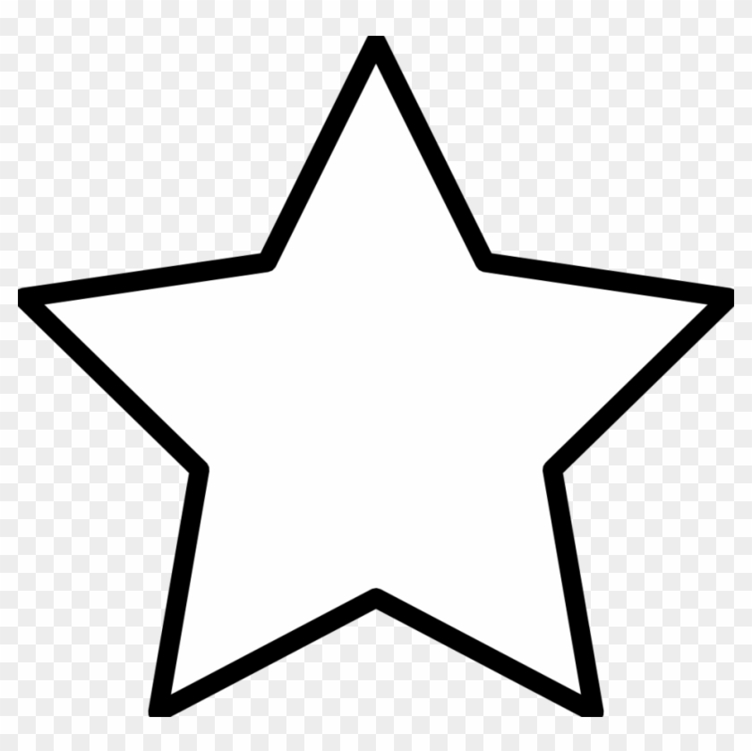 Star - Star Clipart Black And White #824629