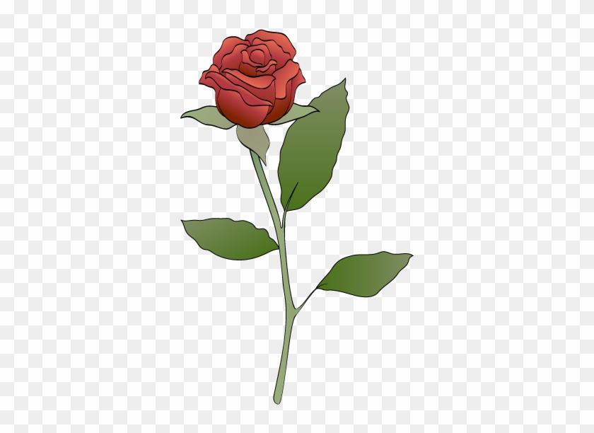 Pink Rose Clipart Rose Leaf - Pink Rose Clip Art #824665