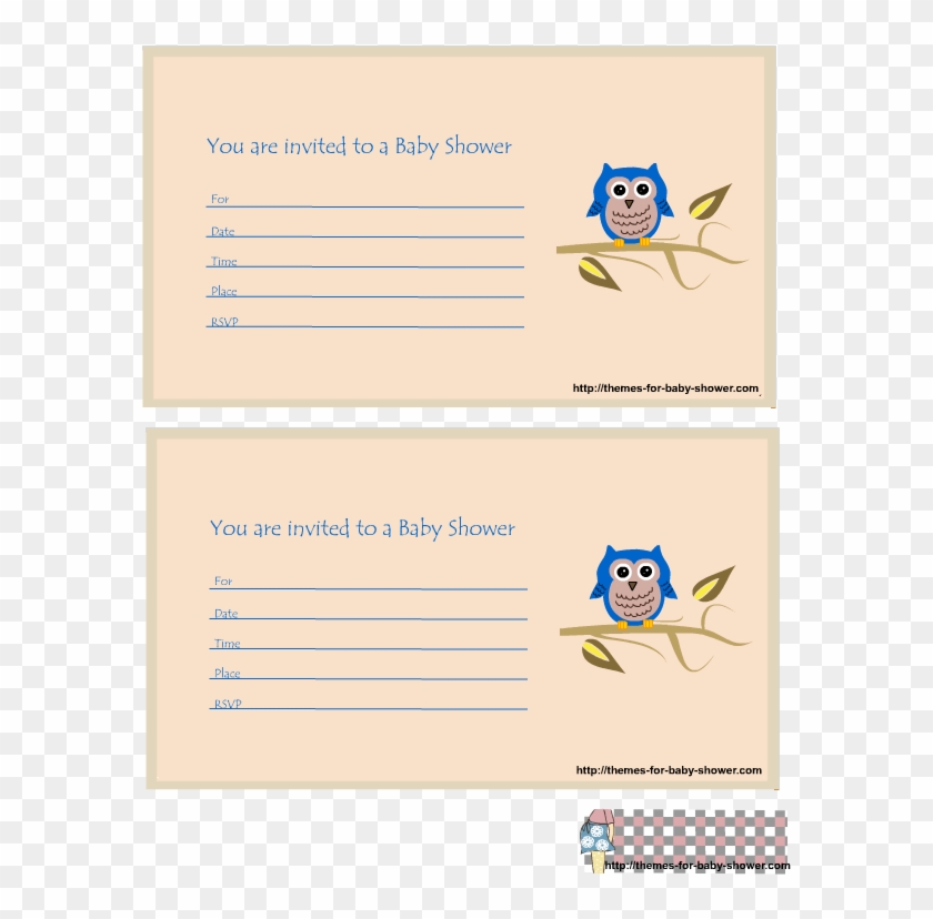 Owl Themed Printable Invitations For Boy Baby Shower - Invitaciones De Baby Shower De Buho Para Llenar #824694