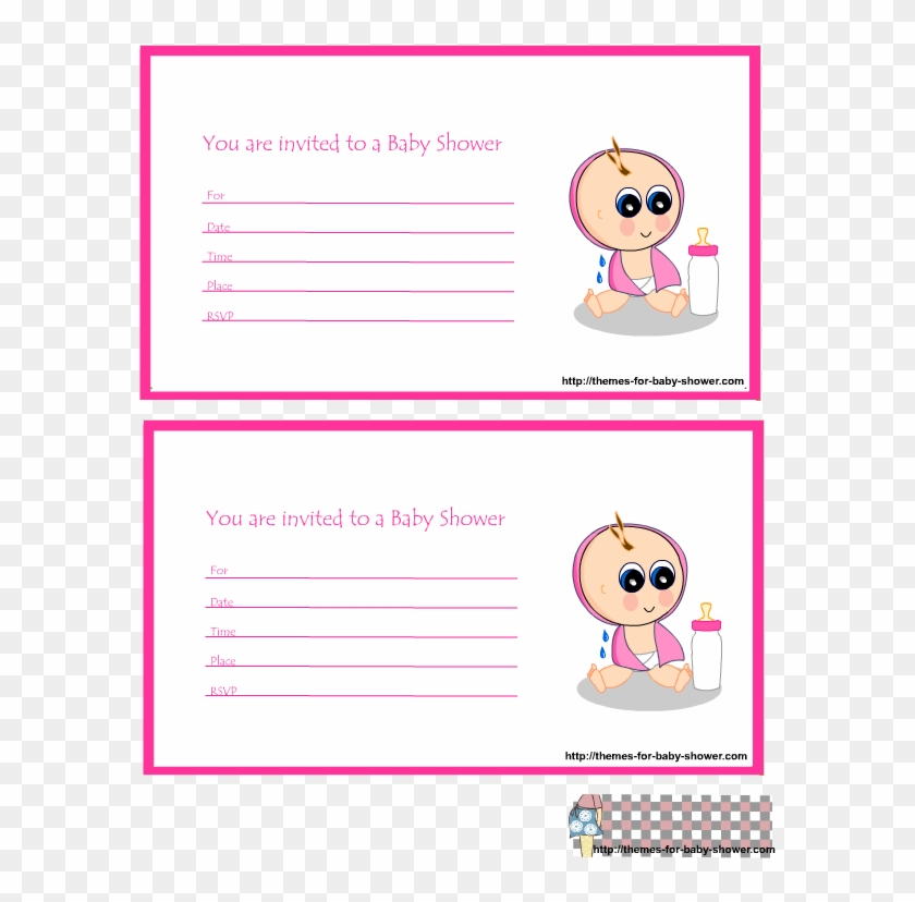 Free Printable Invitations For Girl Baby Shower - Baby Shower #824716