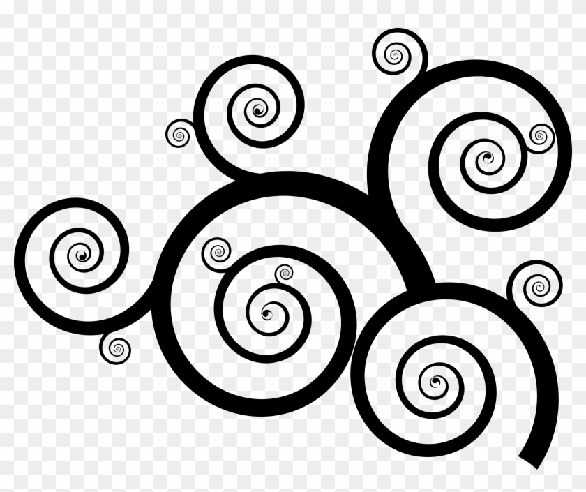 Curve Design Clip Art Png - Vines Design #824774