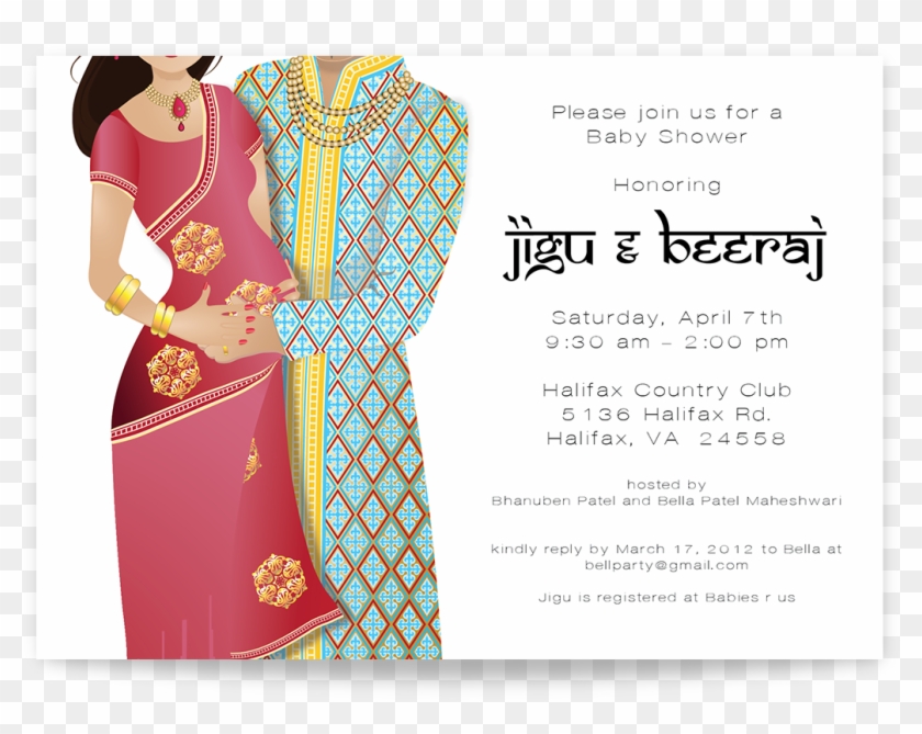 Baby - Indian Baby Shower Invitation #824780