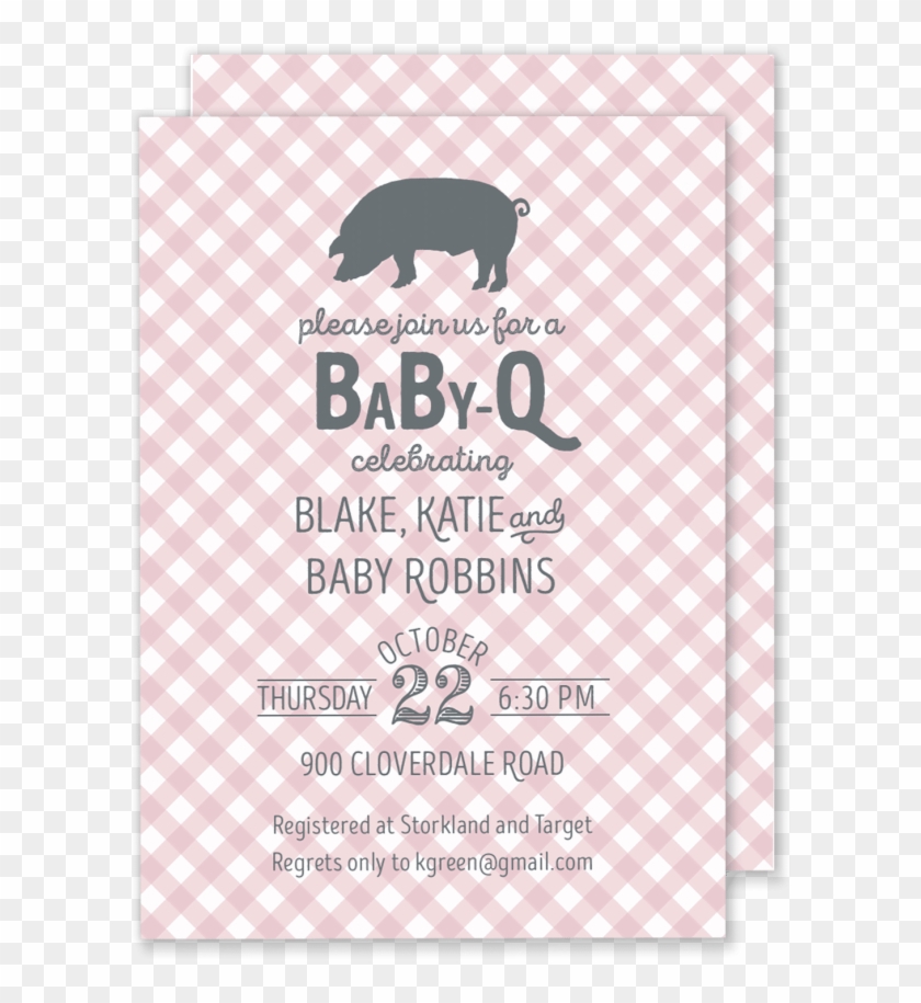 Baby Q Shower Invitation Gilm Press Baby Invitations - Poster #824788
