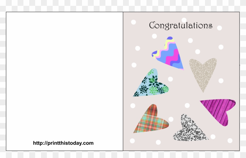 Free Printable Wedding Congratulations Cards - Printable Wedding Card Greetings #824807