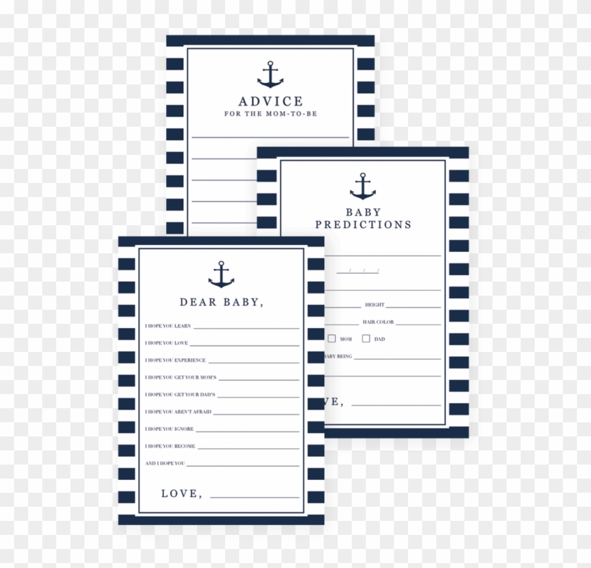 Baby Shower, Printable Baby Shower Games For Nautical - Baby Shower #824903