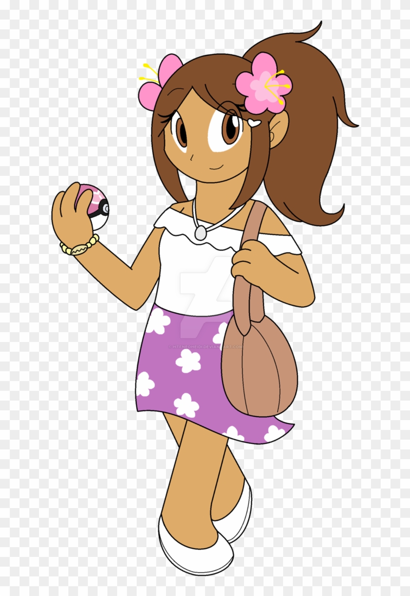 Pokemon Trainer Oc By Htfneoheidi - Cartoon #824979