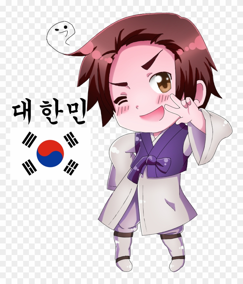 Korea By Kyokochibi Hetalia - Hetalia South Korea Chibi Transparent #824995