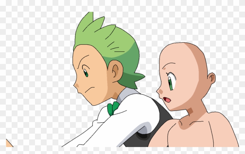 Pokemon Trainer Couple Base Download Pokemon Trainer - Pokemon Cilan X Oc Base #825001