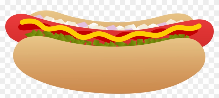 Bun - Clip Art Hot Dog #825037