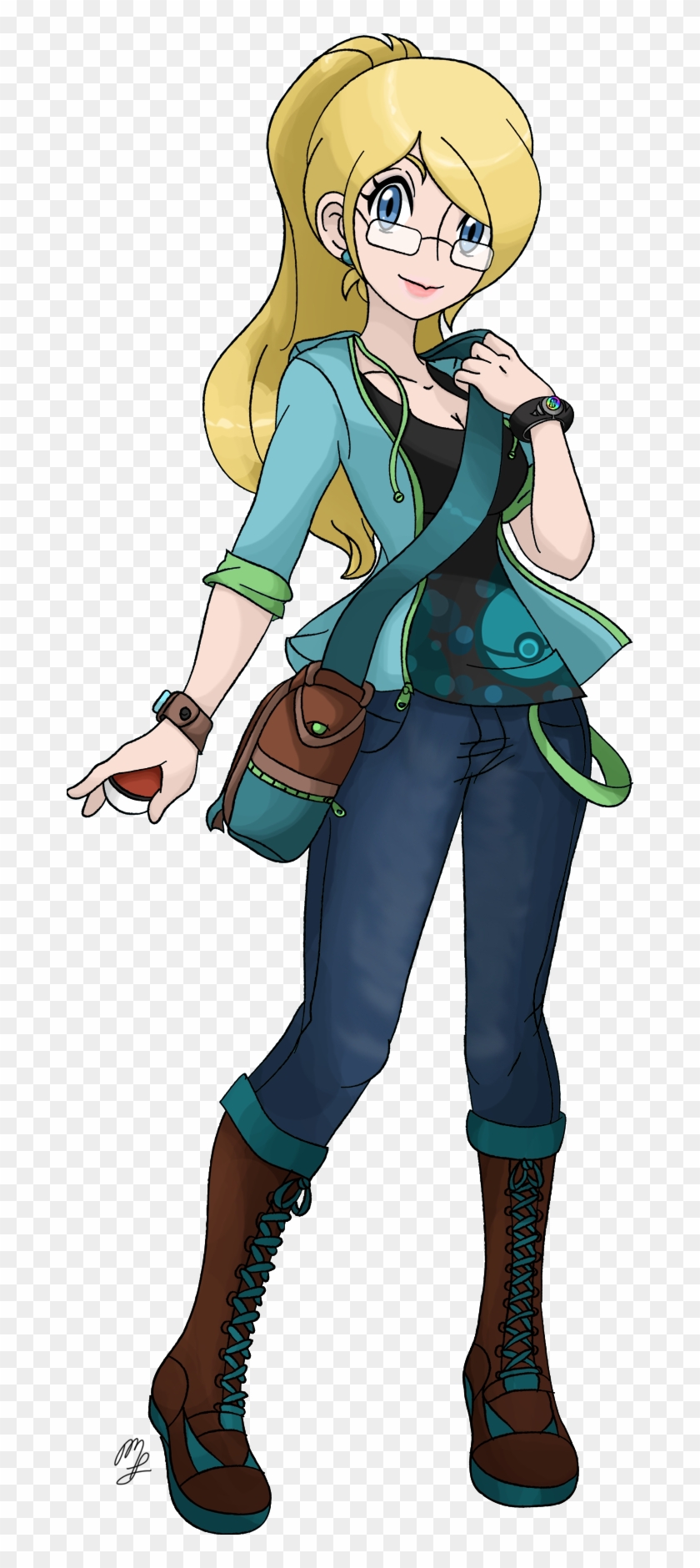 Pokemon Trainer Oc By Yukidemon - Pokemon Trainer Oc Female #825073