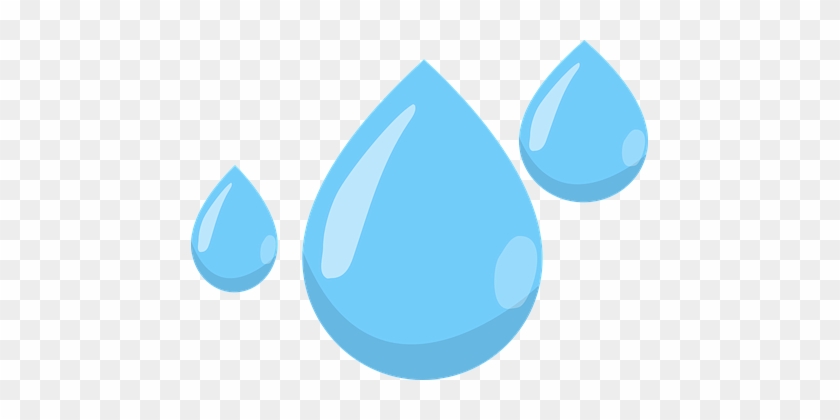 Raindrops Water Nature Liquid Wet Blue Con - Rain Drops No Background #825131