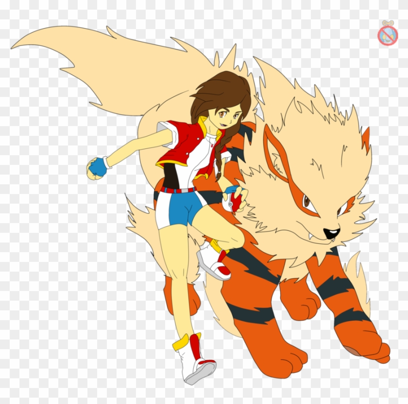 Pokemon Oc And Arcanine By Shadowhatesomochao - Pokemon Ranger With Arcanine #825150