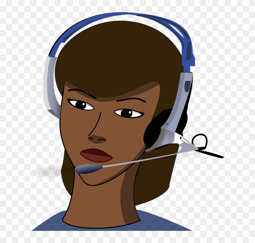 A Maddened Woman In A Heated Argument With Someone - Call Center Person Animated #825178