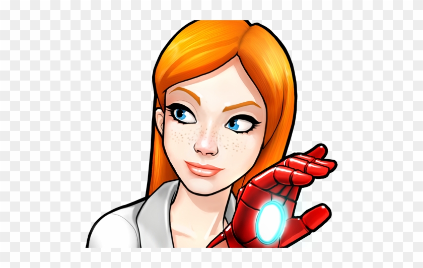 Pepper Potts Rank 1 Icon - Pepper Potts Rank 1 Icon #825180