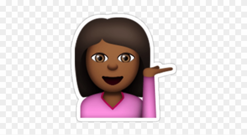Toss Emoji - Sassy Black Girl Emoji #825190