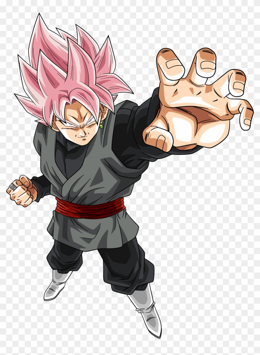 En El Adelanto También Se Puede Ver Que Black Revelara - Black Goku Rosé Png #825235