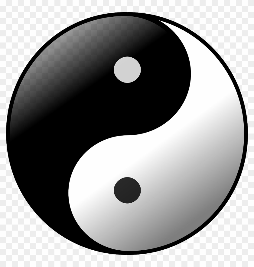 Free Vector Esoteric Taijitu - Yin Yang #825253