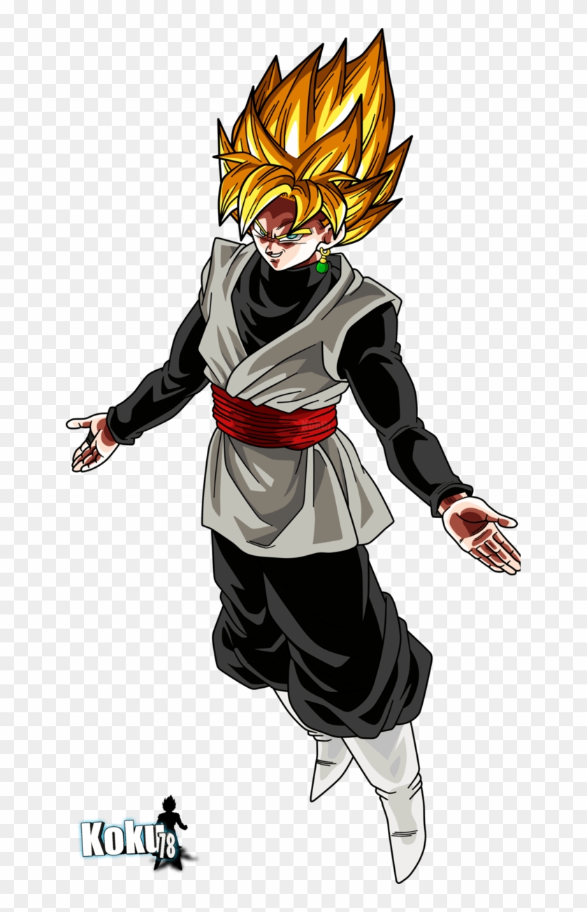 Black Goku Super Saiyan 1 #825259
