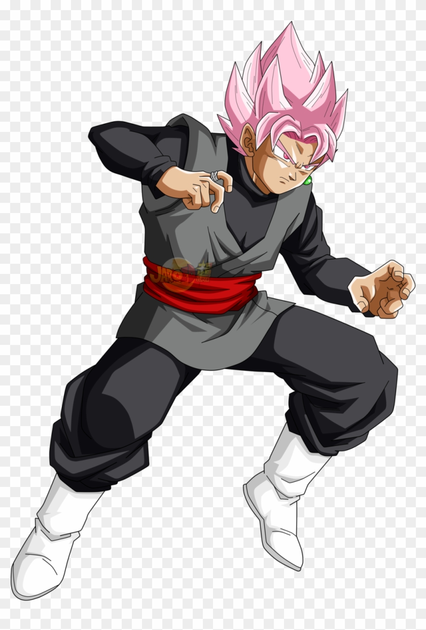 Goku Black Ssj Pink V2 By Jaredsongohan On Deviantart - Goku Black Ssj Rose Papercraft #825265