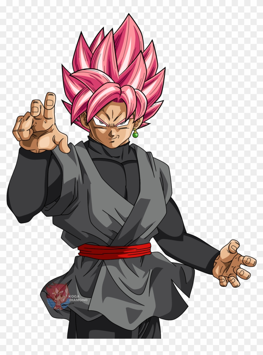 Kogadiamond1080 Black Goku Ssj Rose Render By Kogadiamond1080 - Goku Drinking Lean #825284