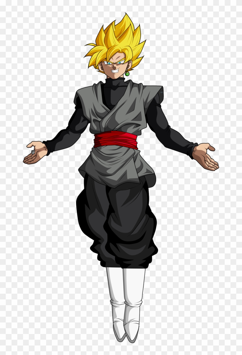 Goku Black Ssj Render - Goku Black Ssj Rose #825298