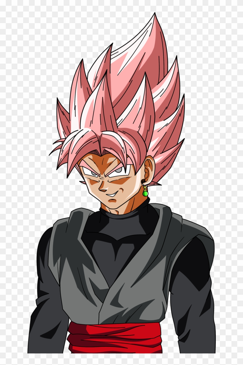 Goku Black Ssj Rose Profile Shot Palette 1 By Dragonballaffinity - Black Ssj Rose Para Colorear - Free Transparent PNG Clipart Images Download