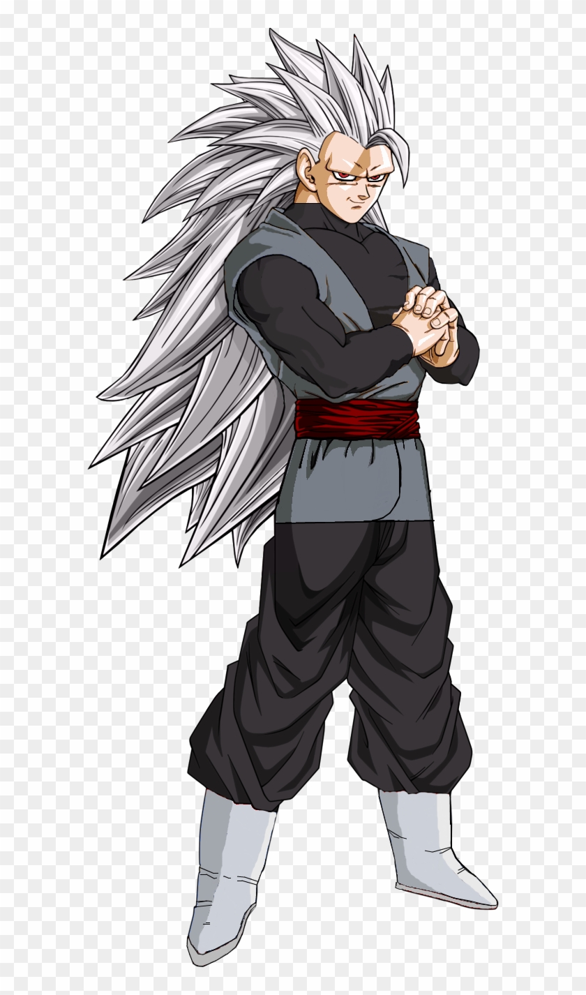 Black Goku Ssj 3 Png By Davidbksandrade - Black Goku Ssj 3 #825359