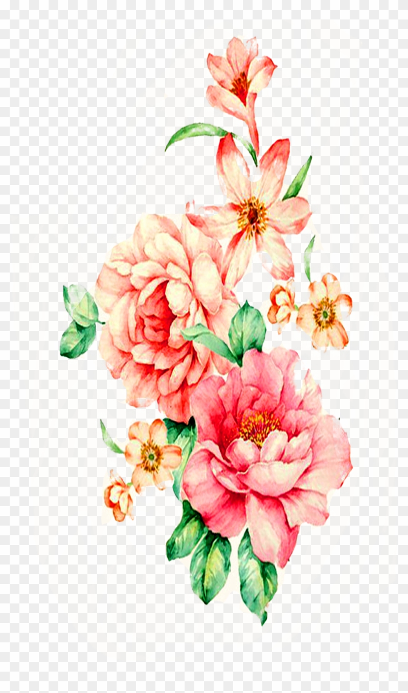 Floral Design Watercolor Painting Flower - Floral Designs #825385