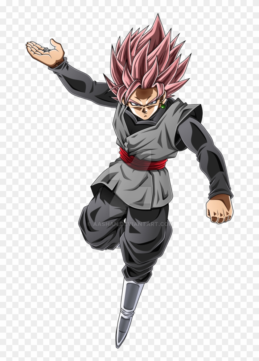 Goku Black Super Saiyan Rose 2 By Aashananimeart - Vegeta Black #825397