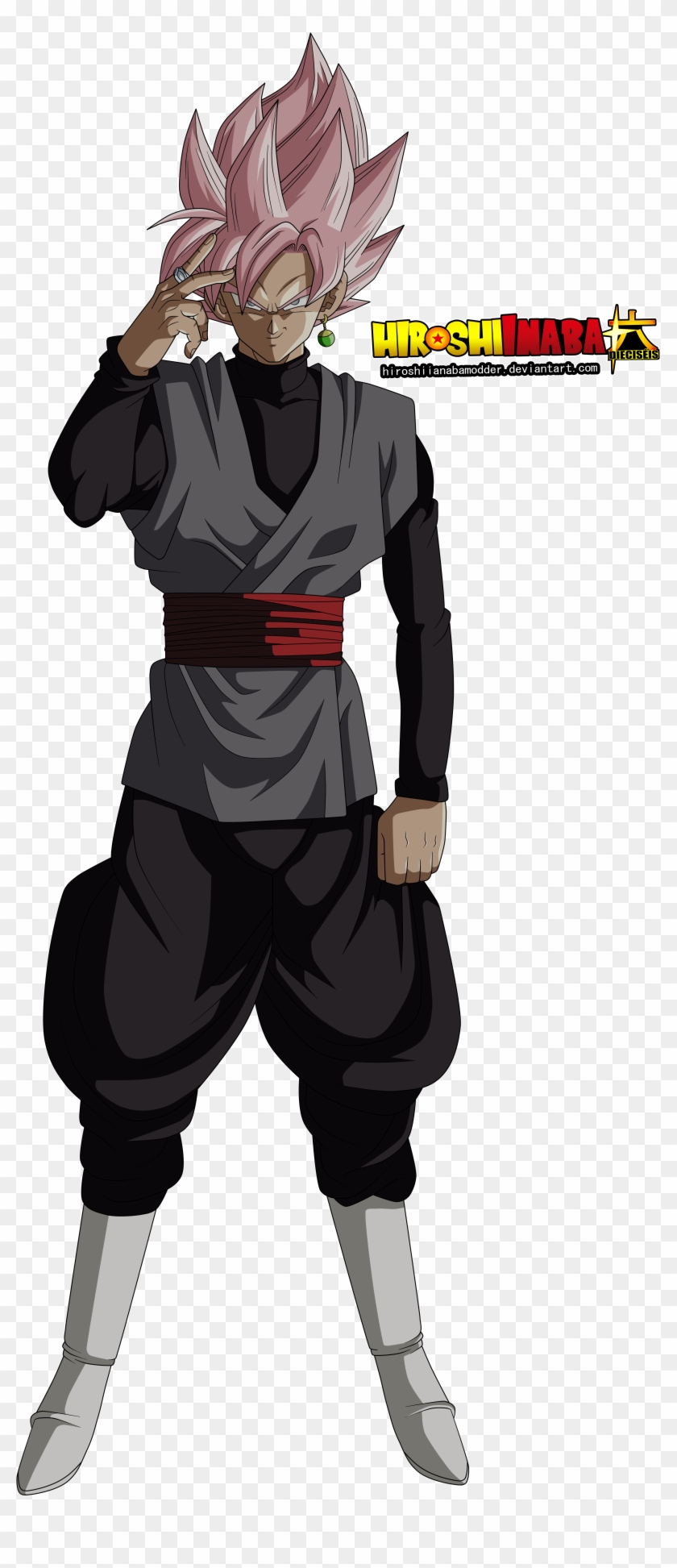 Black Goku Ssj Rose By Hiroshiianabamodder Black Goku - Black Goku Ssj Rose By Hiroshiianabamodder Black Goku #825486