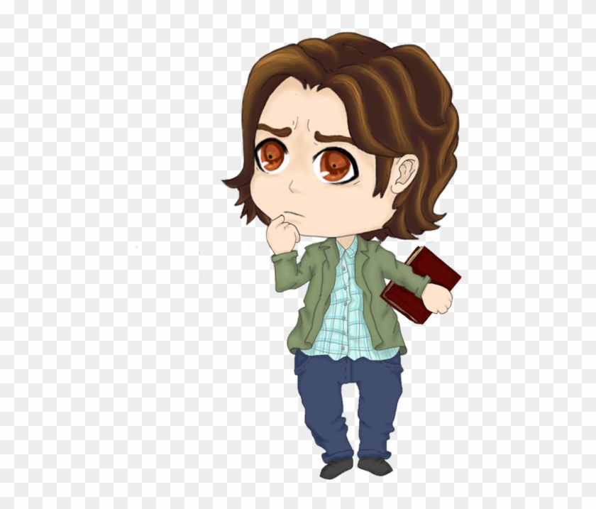 Sam Winchester Chibi By Caelithiel - Supernatural #825510