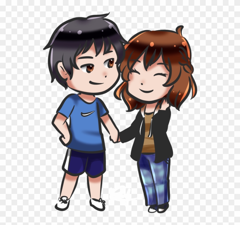 Chibi Couple By Smartasticalart - Dia Dos Namorados #825531