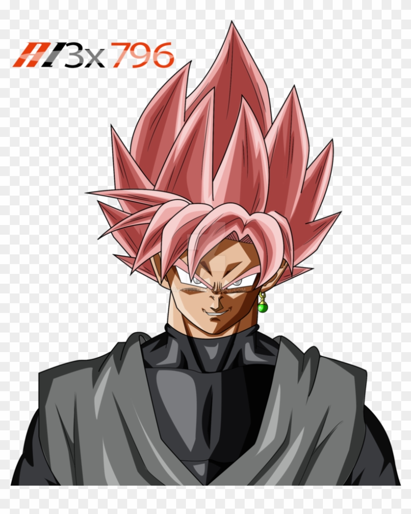 Goku Black Ssj Rose Palette 1 By Al3x796 - Goku Black Rose Face #825552