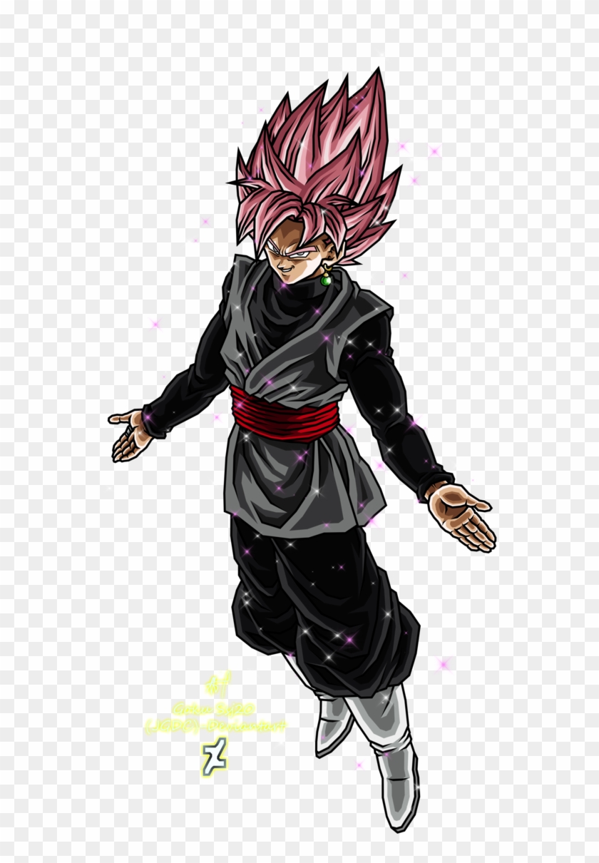 Goku Black Ssj Rose By Gokussj20 - Goku Black Ssj Rose 2 Png #825574
