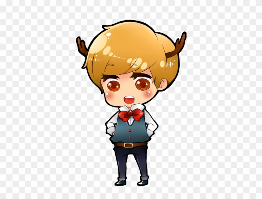 Luhan Chibi By Misunderstoodpotato - Exo Kai Transparent Chibi #825586