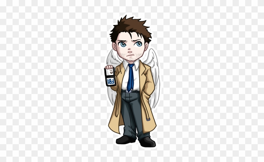 Chibi Castiel By Twinenigma - Dean Winchester Chibi #825643