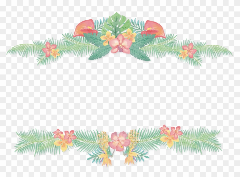 Flower Watercolor Painting Euclidean Vector - Flower Watercolor Painting Euclidean Vector #825668