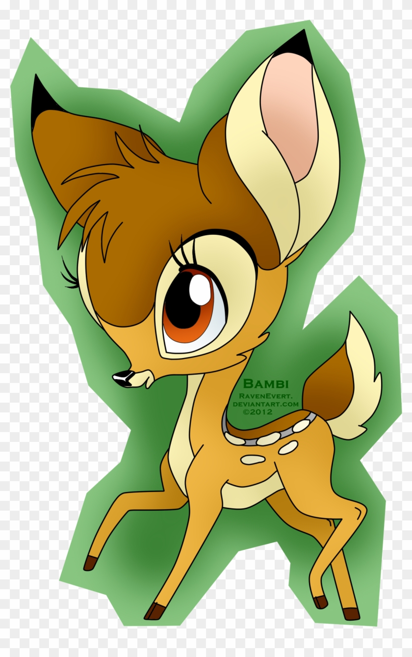 Bambi S By Ravenevert On Deviantart - Cute Bambi #825697