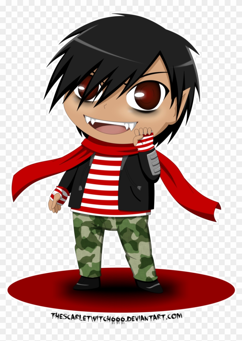 Chibi Vampire Pete Wentz By Thescarletwitch666 Chibi - Cartoon #825700