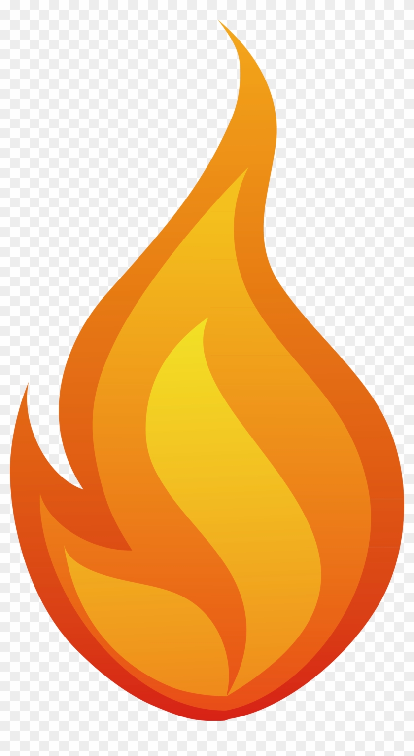 Flame Fire Clip Art - Flame Fire Clip Art #825704