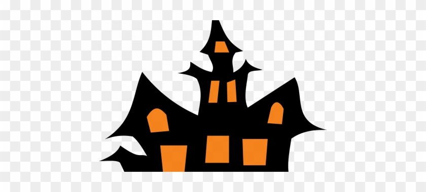 Spooky Clipart Haunted Hayride - Haunted House Clip Art #825729