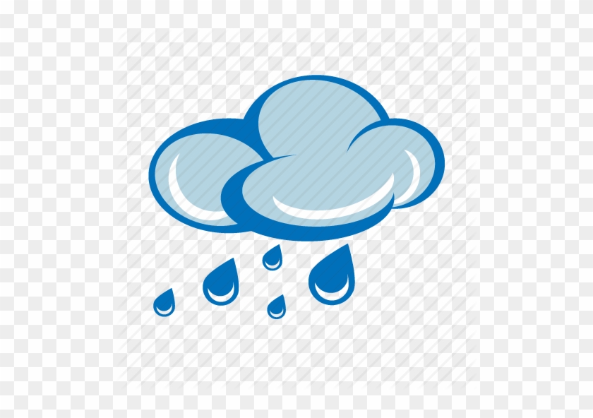 Rain Icon - Rainy Weather Icon #825754