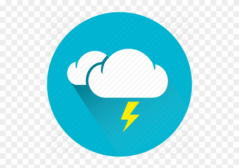 Cloud Lightning Icon #825758