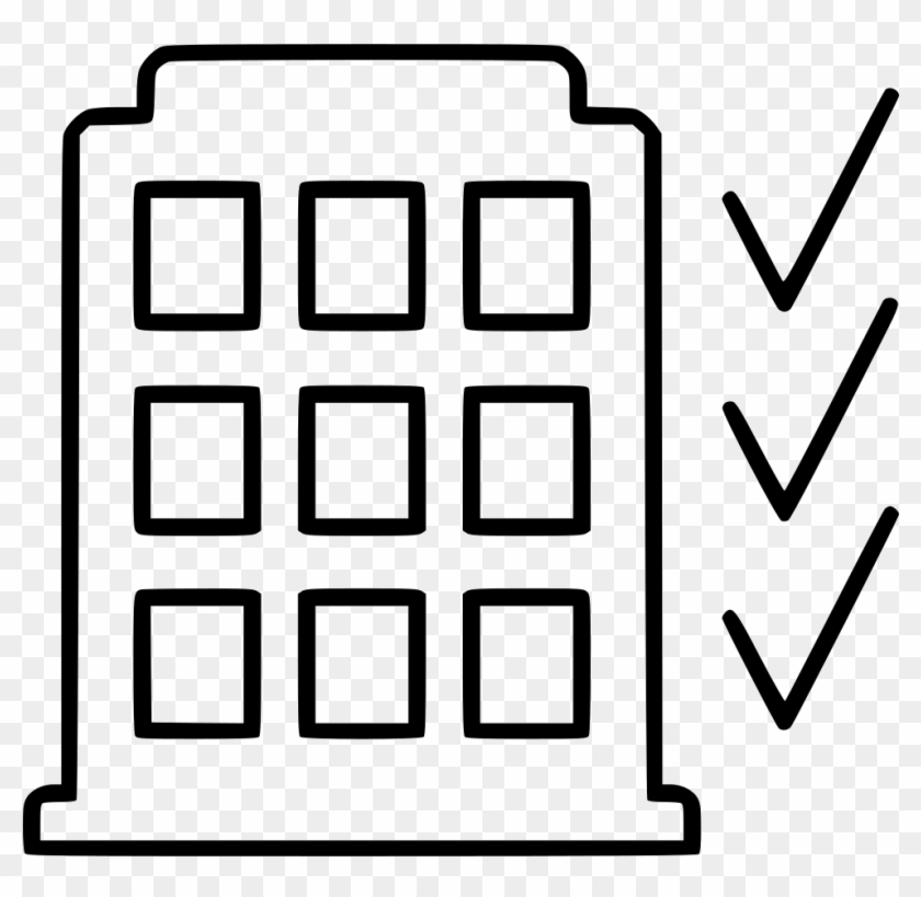 Commercial Inspection Building Inspection Inspector - Line Art #825794