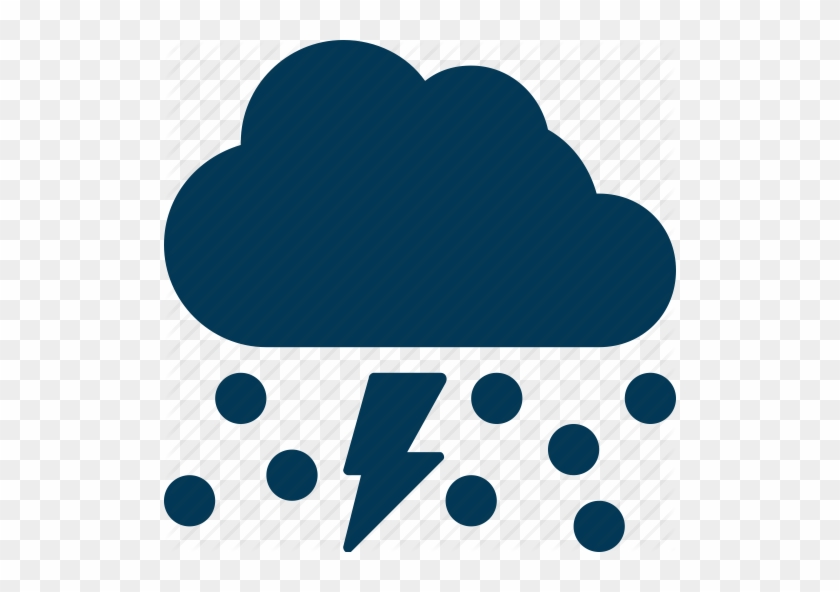 Thunder Clipart Cloudy - Thunder #825795