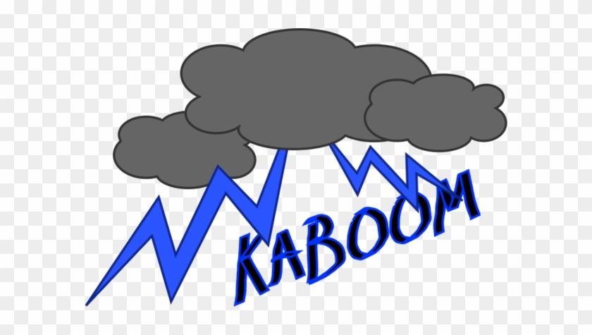 Thunder Clipart Kaboom - Clip Art #825798