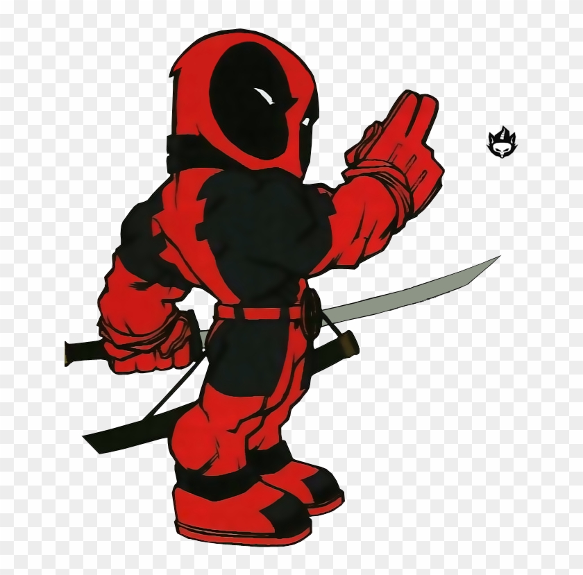 -tried To Clean It Up A Bit - Deadpool Chibi #825827